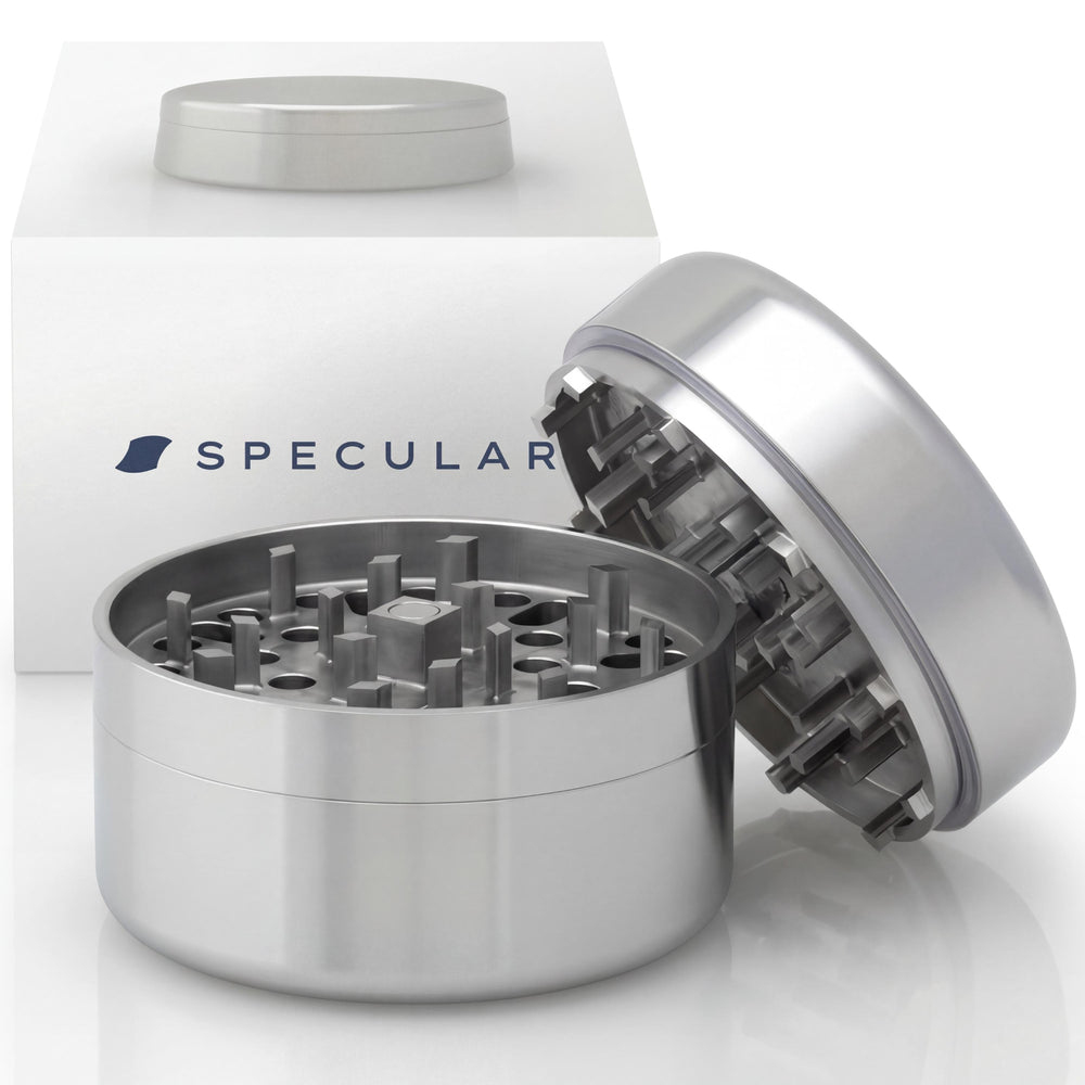 OG1 304 Stainless Steel Herb Grinder – 2.5 Inch, Threadless, Lifetime Build