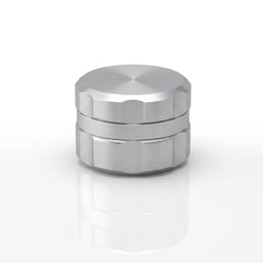 Specular Dial ultra-light aluminum herb grinder, closed