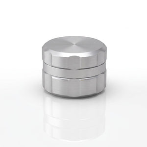 Specular Dial ultra-light aluminum herb grinder, closed