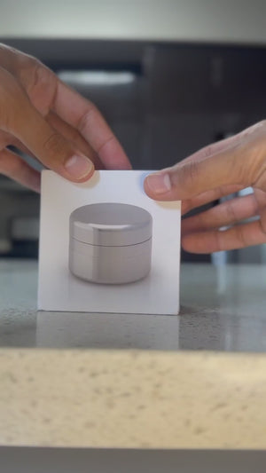 Specular OG1 Stainless Steel Herb Grinder – 2.5 Inch, Threadless, Lifetime Build