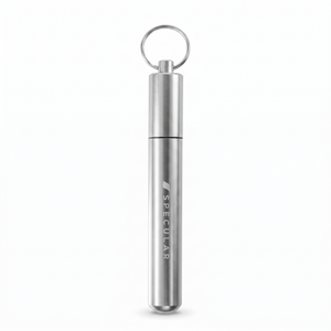 Specular Go Tube aluminum storage keychain