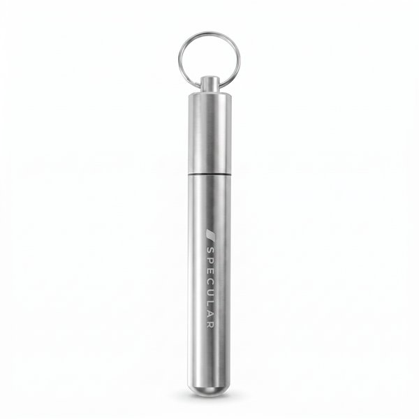 Specular Go Tube aluminum storage keychain